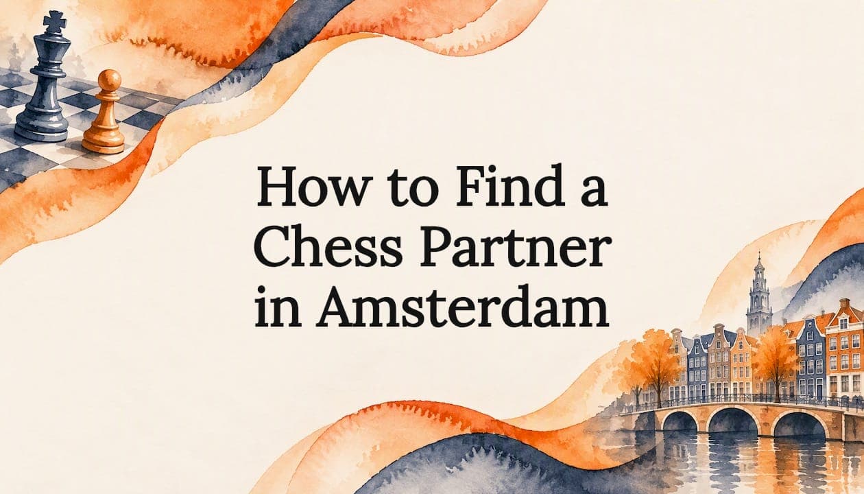 How to Find a Chess Partner in Amsterdam